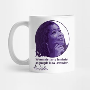 Alice Walker Portrait and Quote Mug